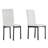 Mizell 18'' H Faux Leather Upholstered Metal Side Chair-1205207732