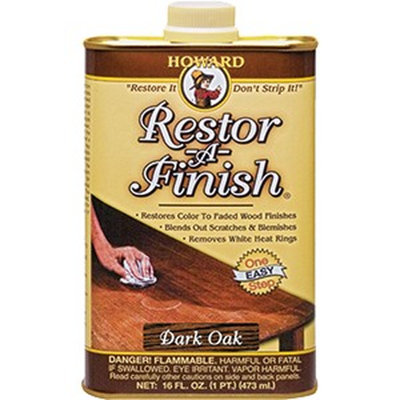 Howard RF7016 16Oz Dark Oak Restor-A-Finish-1PK