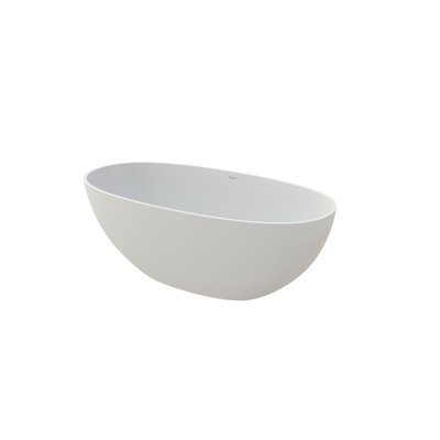 Premium Solid Surface Deep Soaking Bathtub