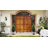 Faux Topiary Cedar Tree in Pot,UV Rated Fake Plants for Front Porch Decor, Living Room-2080438717