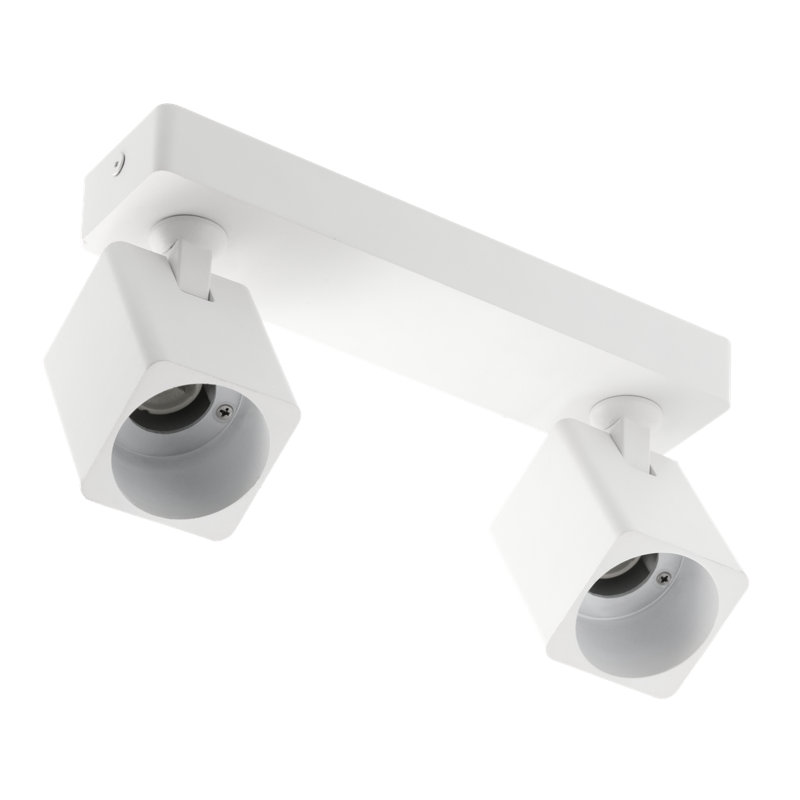 Casie Semi Flush Mount, White