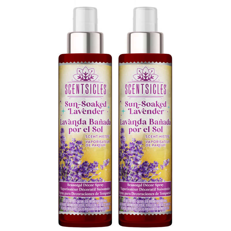 Scentsicles, Scent Mister, lavande gorgée de soleil - paquet de 2