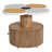 Unique Four-Leaf Clover Side Table With Drawer