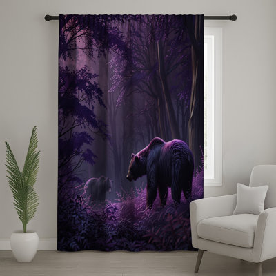 Rideaux Bears In Purple Forest
