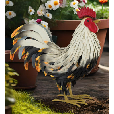 Weather Resistant Metal Garden Statue