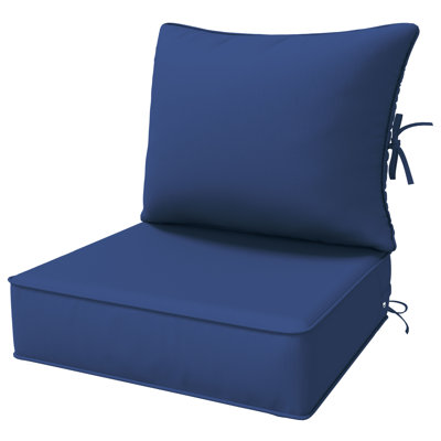 6.5″ Outdoor Replacement  Cushion Set, Deep Seating Seat / Back Cushion Set