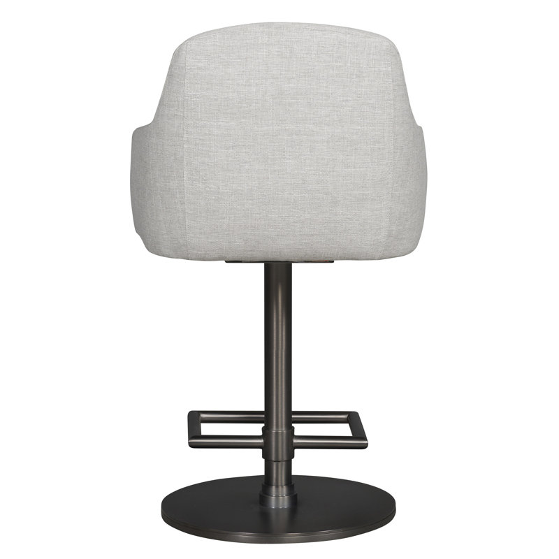 Tabouret de comptoir Weldon, Crypton-Nadia parchemin