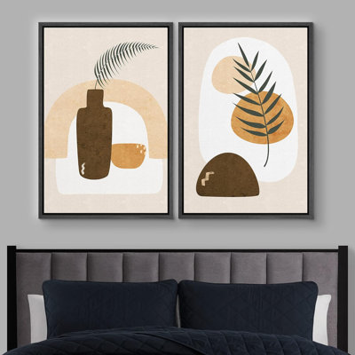 Mid Mid Century Palm Fronds