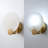 7.87" Modern Alabaster Wall Sconce