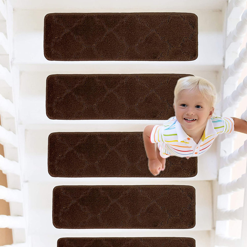 Tapis d'escalier, Brun