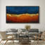 Grande impression sur toile encadrée, impression de paysage abstrait neutre pour décoration murale moderne minimaliste-116848215-116848214