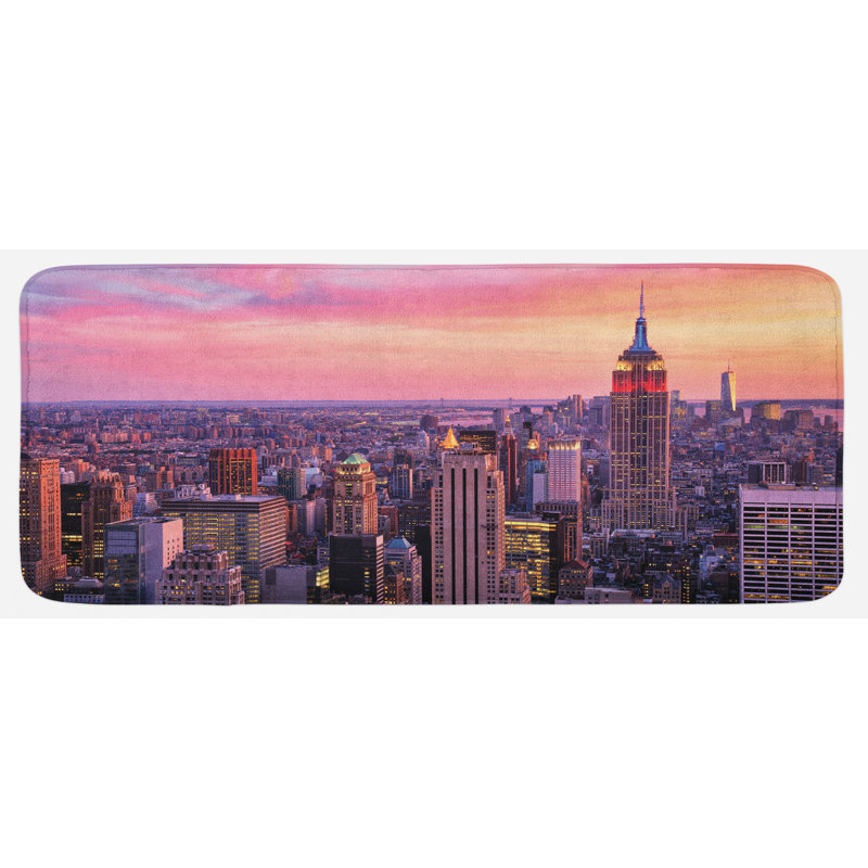 Tapis de cuisine cityscape