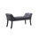 Banc rembourré en velours Jahayra