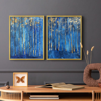 ABSTRACT Series VII - Reproduction encadrée de qualité supérieure - prêt à être accroché - aucun clou requis - aucun clou requis