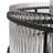 Rowan 8 - Light Steel Tiered Chandelier