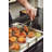 Ron 12.75 in. Stainless Steel Rectangular Griddle
