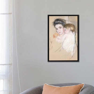 " Mother And Nude Child " by Mary Stevenson Cassatt