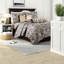 Ensemble de literie luxueuse en jacquard, confort en coton, style classique pour la maison