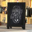 Millworks Freestanding Tabletop or Wall Mount Magnetic Chalkboard-73224309-75020511
