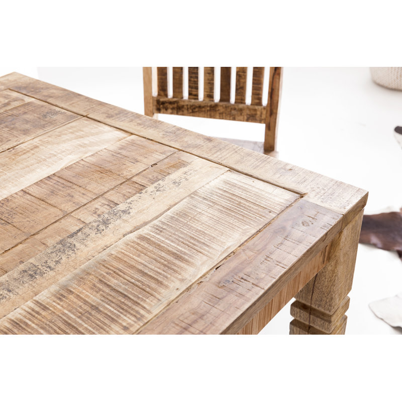 Guttenberg Solid Wood Dining Table, 76cm H x 120cm L x 70cm W