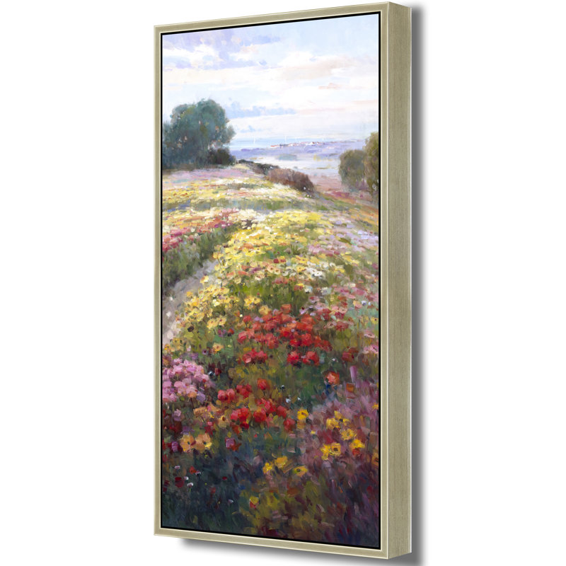 Whispers Of The Horizon Print, 50" H x 26" W, Brown