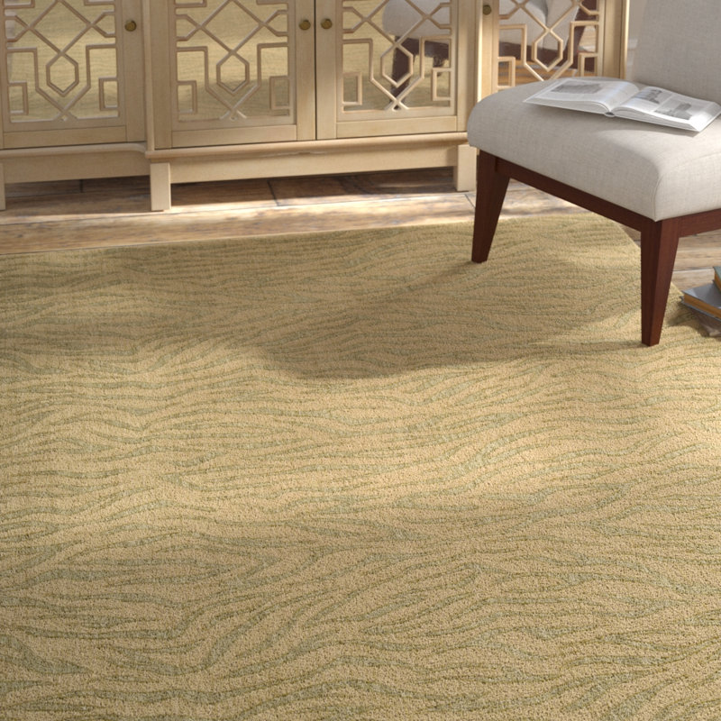 Ahlaya Wool Animal Print Indoor Rug, Rectangle 3'6" x 5'6"