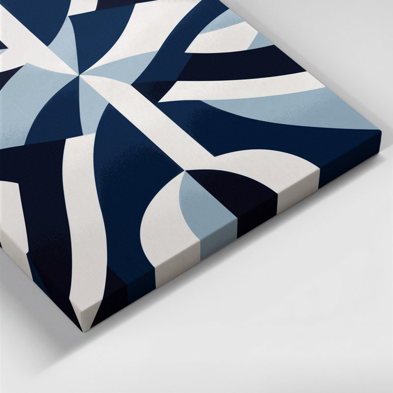 Abstract Shapes 11 Gray Canvas Wall Art, 30" H x 20" W