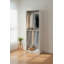 Garde-robe en bois blanc 32 po avec deux tringles Prosper