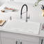Évier de cuisine à double cuve à montage double 60/40 Diamond SILGRANIT 33 po - Blanc-22742798