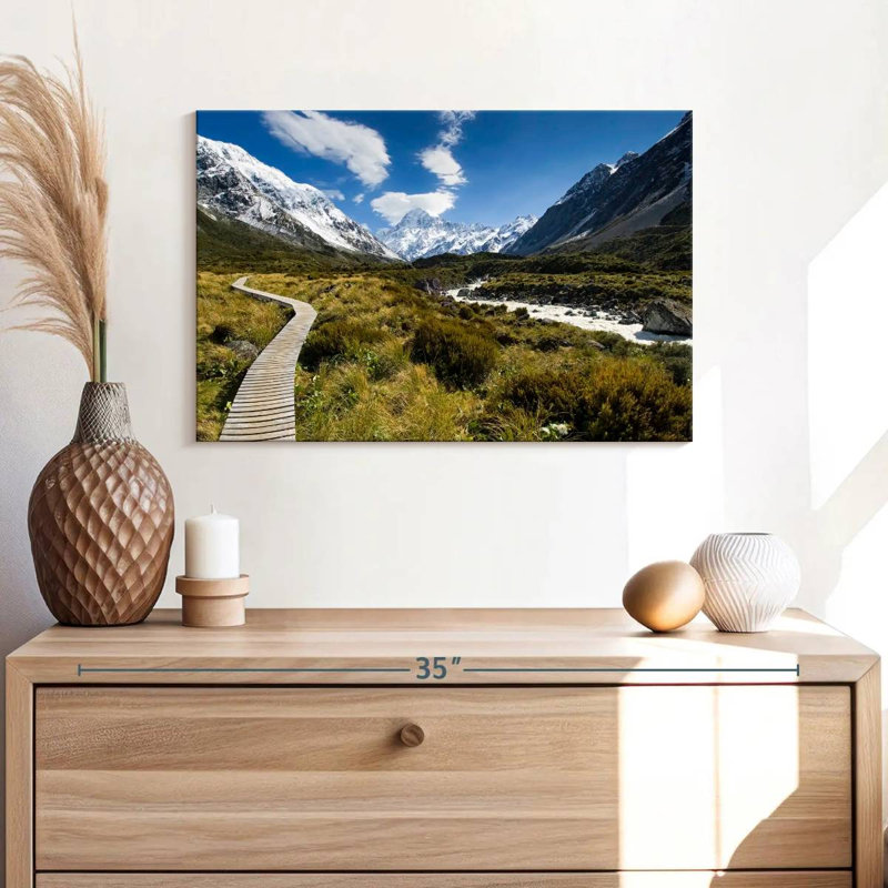 Hooker Valley Trail, 16" H x 24" W