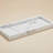 Vanity Tray - Non-Slip White Marble-125495902