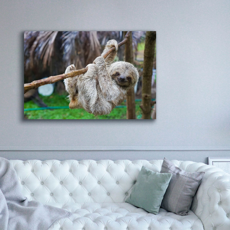 «Baby Sloth» par Epic Graffiti Portfolio, H 40 po x l 60 po x P 1,5 po