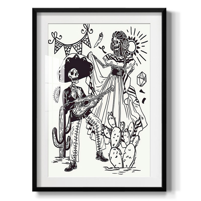 Coastal Seas II - Toile tendue avec châssis, H 28,5 po x l 20,5 po, Noir, noir, noir, noir