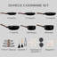 11 - Piece Non-Stick Aluminum Cookware Set