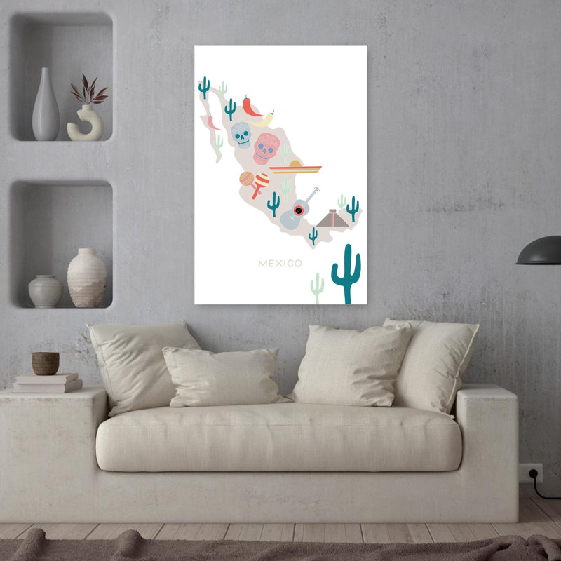 1 Piece Wrapped Canvas Wall Art, 91.44 cm H x 60.96 cm W