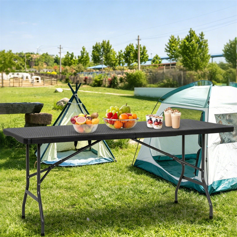 Table de camping pliante pour l'extérieur