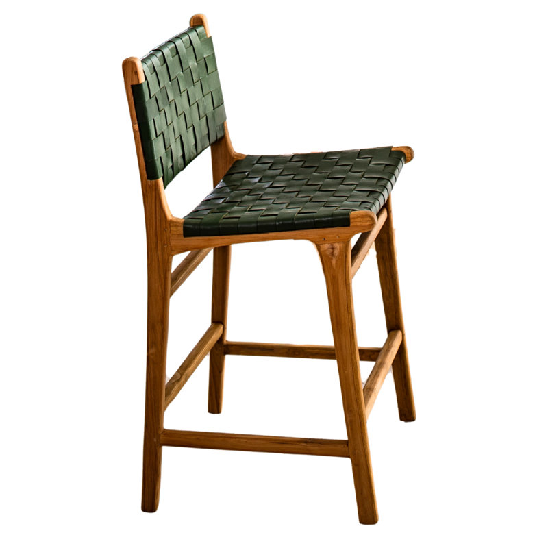 Manders Counter Stool, Green