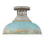 Plafonnier encastré 1 lumière 14 po Mercado-30681098