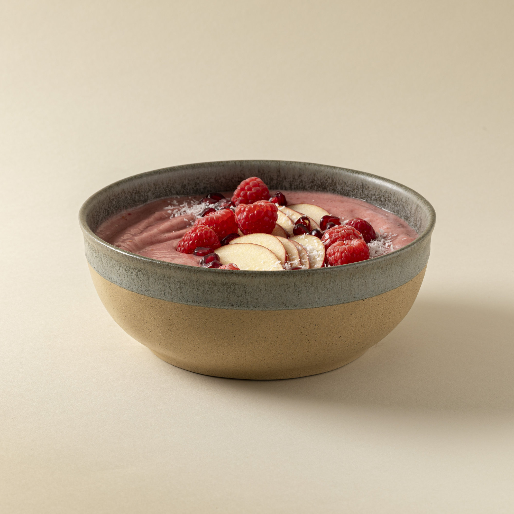 Arenito 33.5oz. Handmade Stoneware Cereal Bowl, Sage Green
