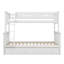 Lit superposé simple au-dessus de double avec deux tiroirs de rangement, lit superposé convertible, peut être converti en deux lits de repos-1446784501