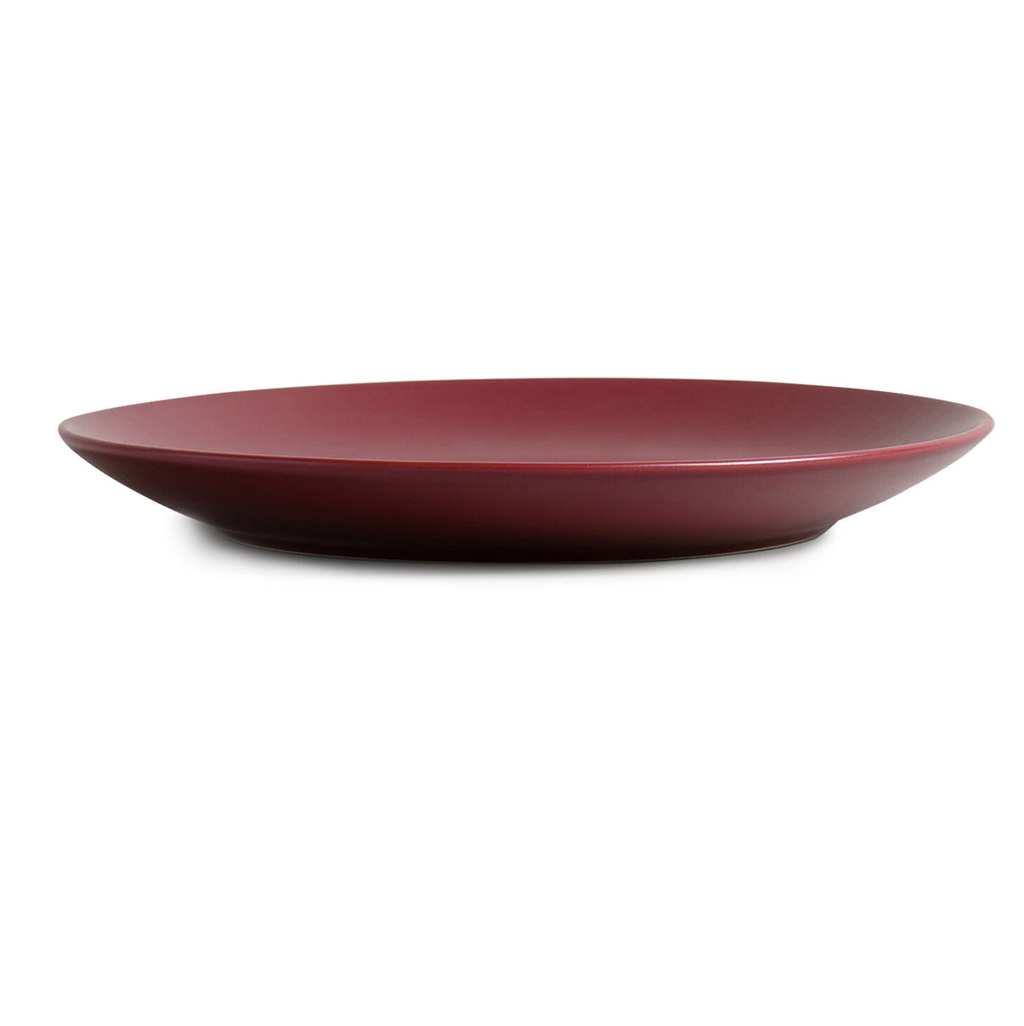 8" Ceramic Appetizer Plate, Plum