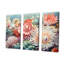 Ensemble d'art mural anémone marine - corail sous l'eau-107735060-107735058
