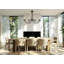 8-light Coastal Rustic Beach Chandelier With Wooden Bead Strands