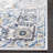 Christa Oriental Gray/Ivory Area Rug-1108717372