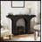 47" Console Table, Wooden Entryway Table Sofa Table With Arch Base