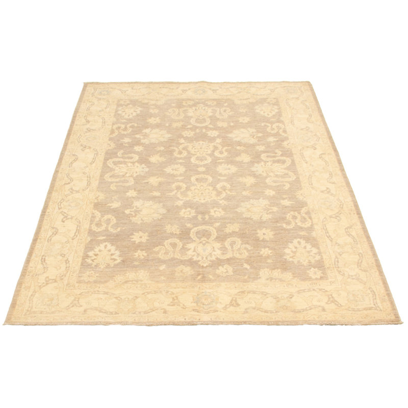 Tapis zone en laine 10 pi 10 po x 8 pi 8 po noué la 2010 ushak one-of-kind Klimas
