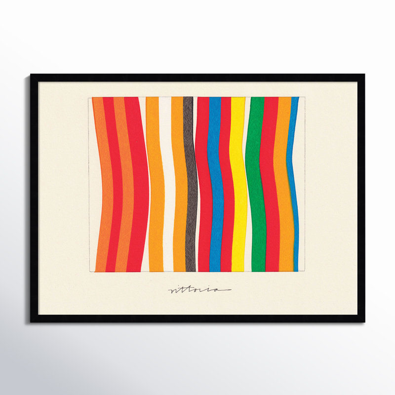 I'm Parallel To Myself by Amber Vittoria, Black, 25" H x 33" W x 1" D