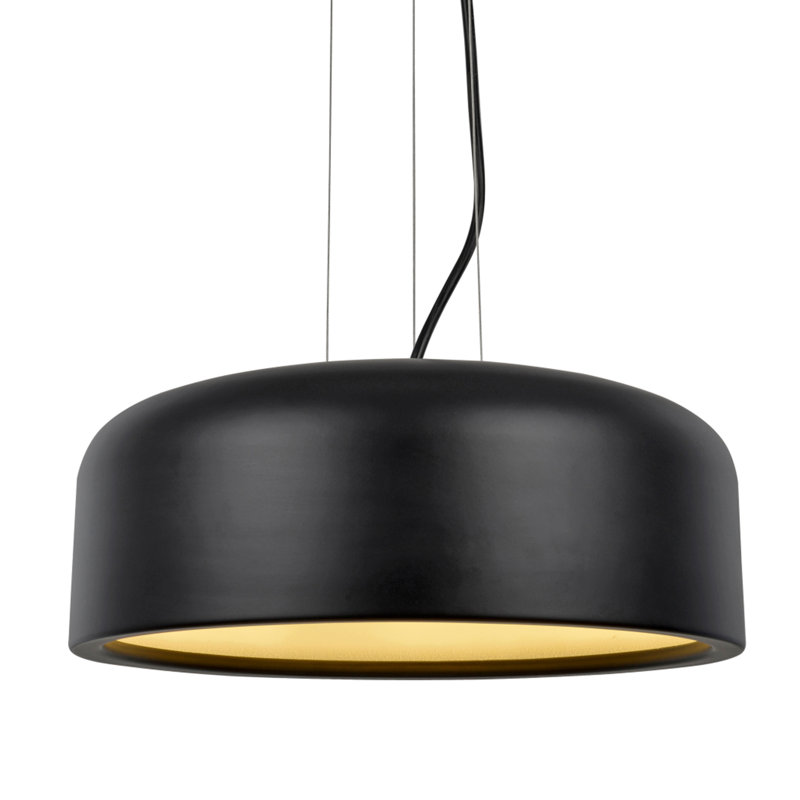 Lowndesboro 1 - Light Single Pendant, Black