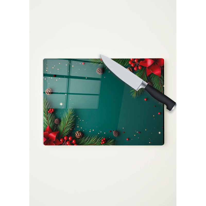 Planche à découper en verre