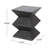 Outdoor Lightweight Concrete Side Table